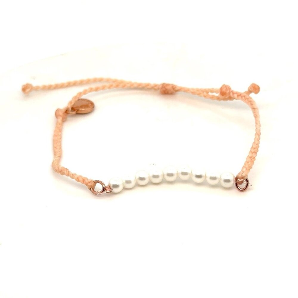 Pura Vida 9-Pearls‎ Braid Bracelet